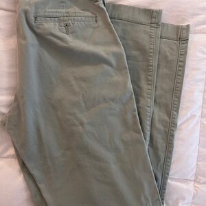 J. Crew Men's Chinos in Sage Green